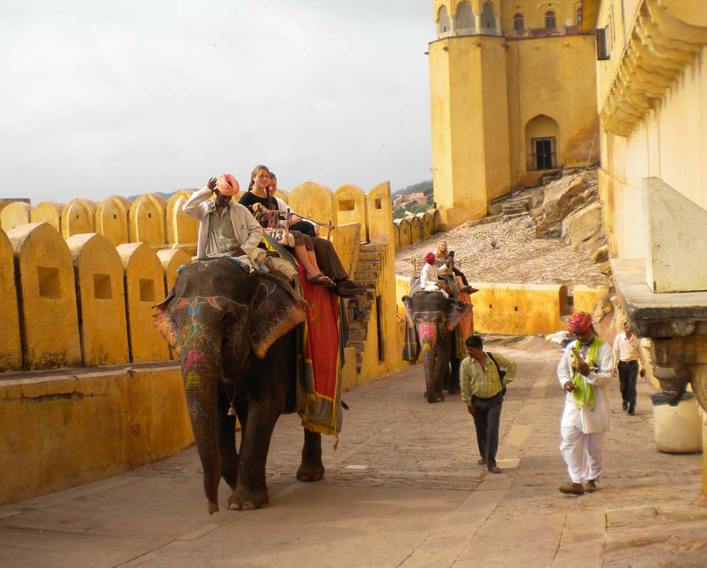 Paseo en elefante en Jaipur Viajes a la India