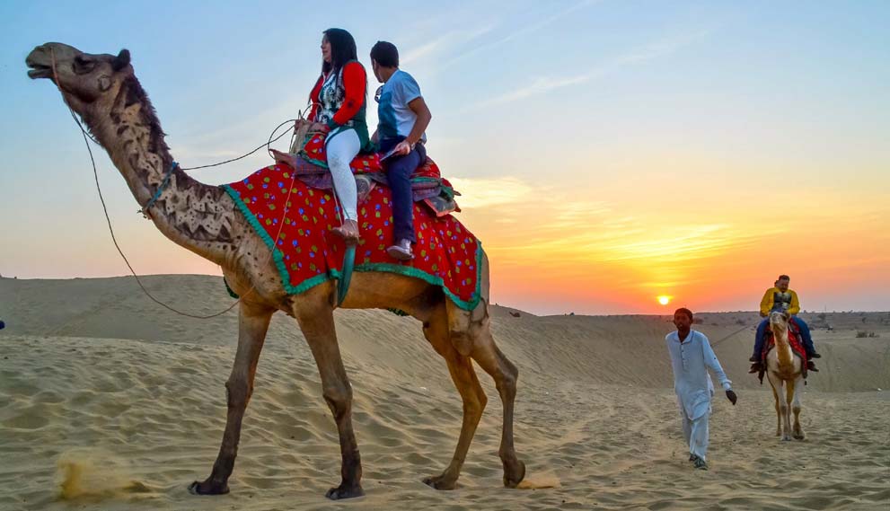 Safari en camello Jaisalmer Viaje a la India