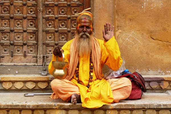 Meditación en La India