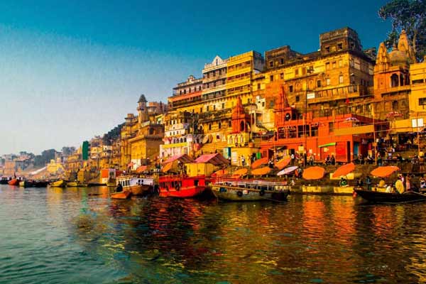 Ghats de Varanasi en India